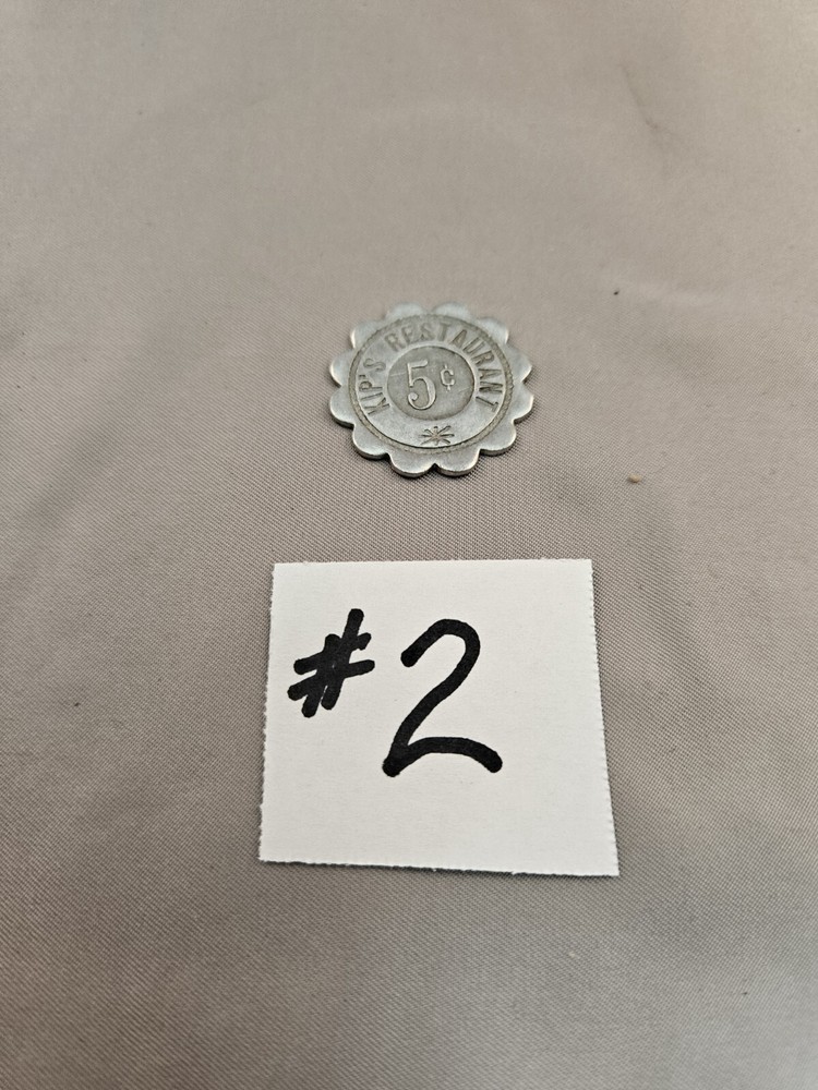 Ephrata, Pa. Kip's Restaurant, 5 Cent Token, E A Schmidt (Variation #2)