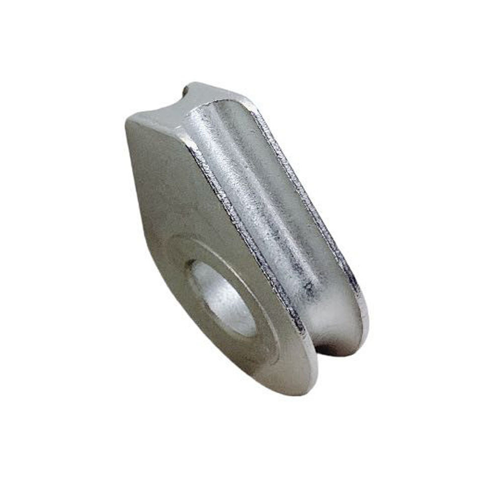1" Solid Wire Rope Thimble Stainless Steel T316, Precision Cast Sold Thimble