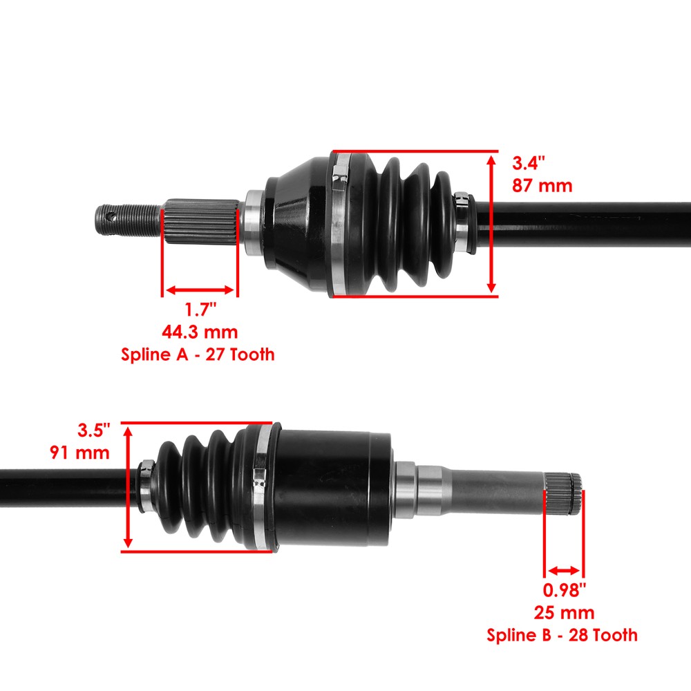 Rear Right Complete CV Joint Axle For John Deere A2 Gator Utv M-Gator Pc10501