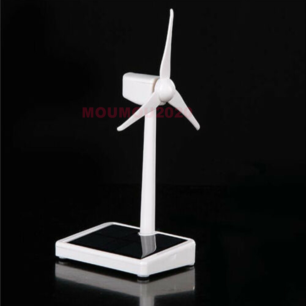 Mini Wind Turbine Generator Model Solar Wind Power Windmill Educational DIY Mode