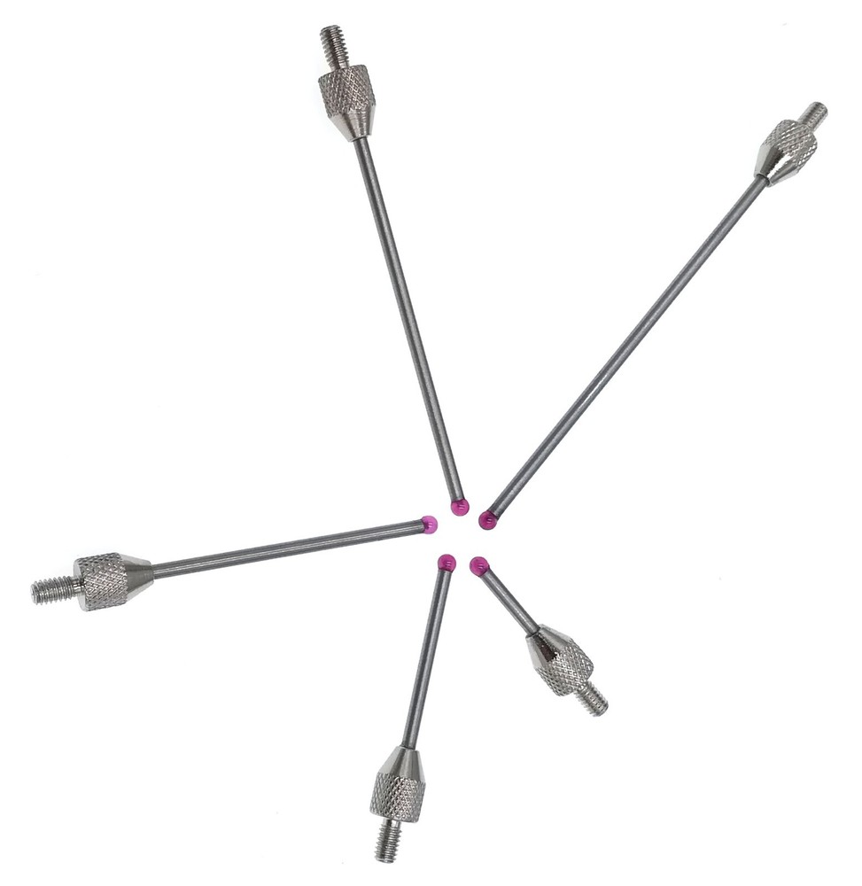 Ruby Ball Contact Points Height Gauge Dial Indicator 2 mm M2.5 Depth Measuring