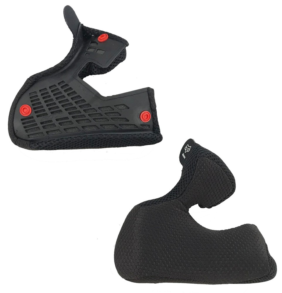 Fox Racing V4 Helmet Replacement Cheek Pads Black