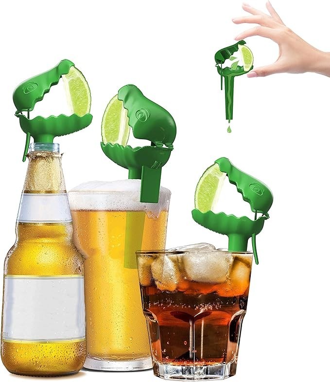Head Limes Clip On Citrus Squeezer 6 Pack Green Gator Edition