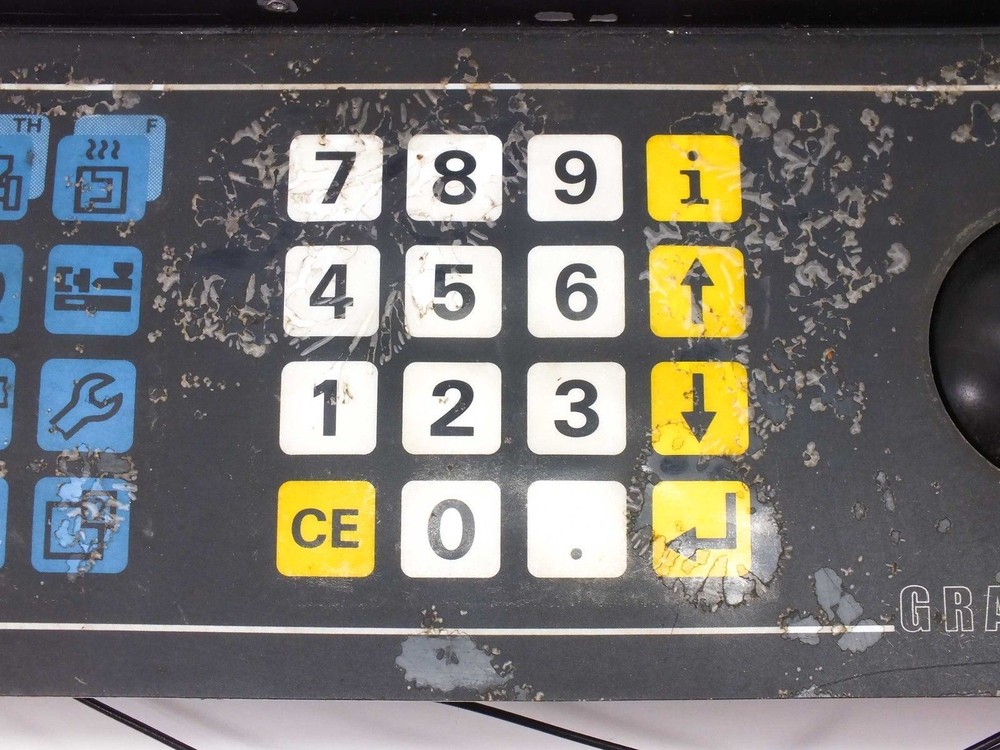 Netstal Sycap Graphtrack Front Panel 5297290 DiskJet Injection Molder 600/110
