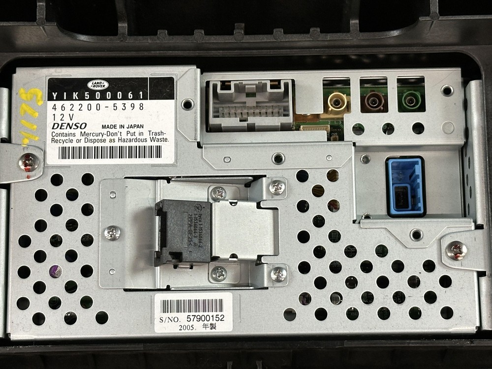 05-09 RANGE ROVER NAVIGATION DISPLAY SCREEN ID YIK500061