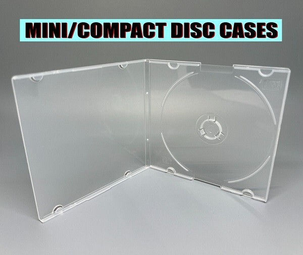 10 PCS 5.2MM SLIM POLY CASE, GAMECUBE CASE - SUPER CLEAR - SF16