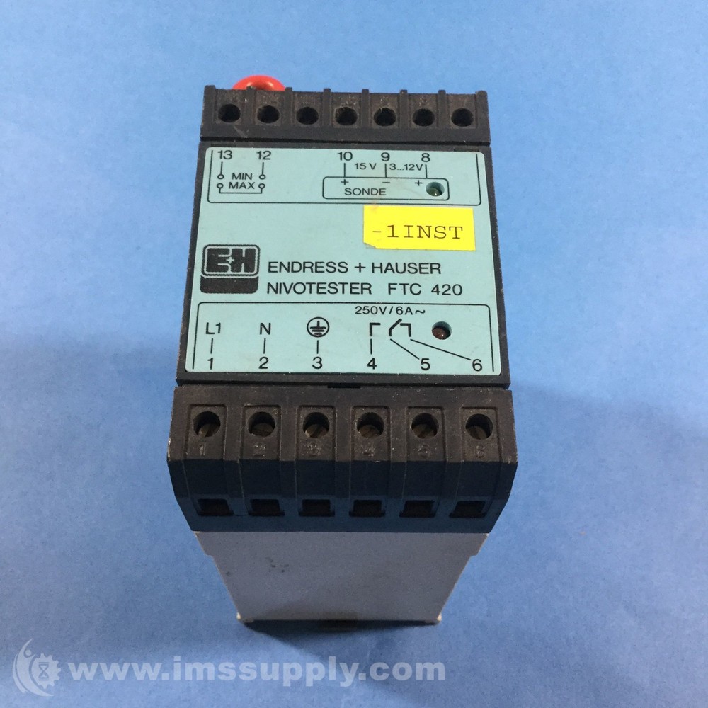 Endress & Hauser FTC 420 Level Limit Switch USIP