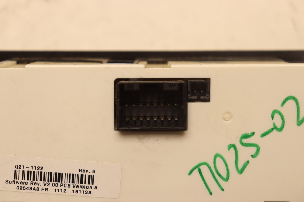 2018-2023 PETERBILT 579 SLEEPER HVAC TEMPERATURE CONTROL PANEL OEM