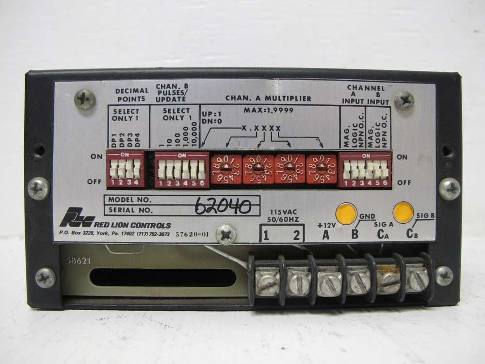Red Lion Controls 62040 Controller 620 Control RL Process Series 600 Speed Ratio