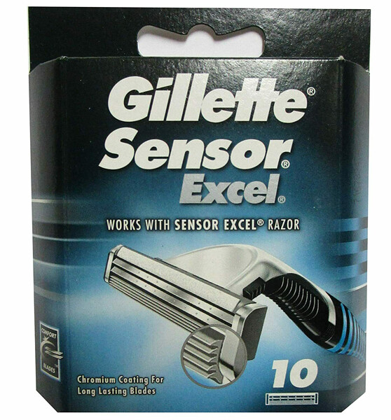 50 x Gillette Sensor Excel Refill Razor Blade Cartridges