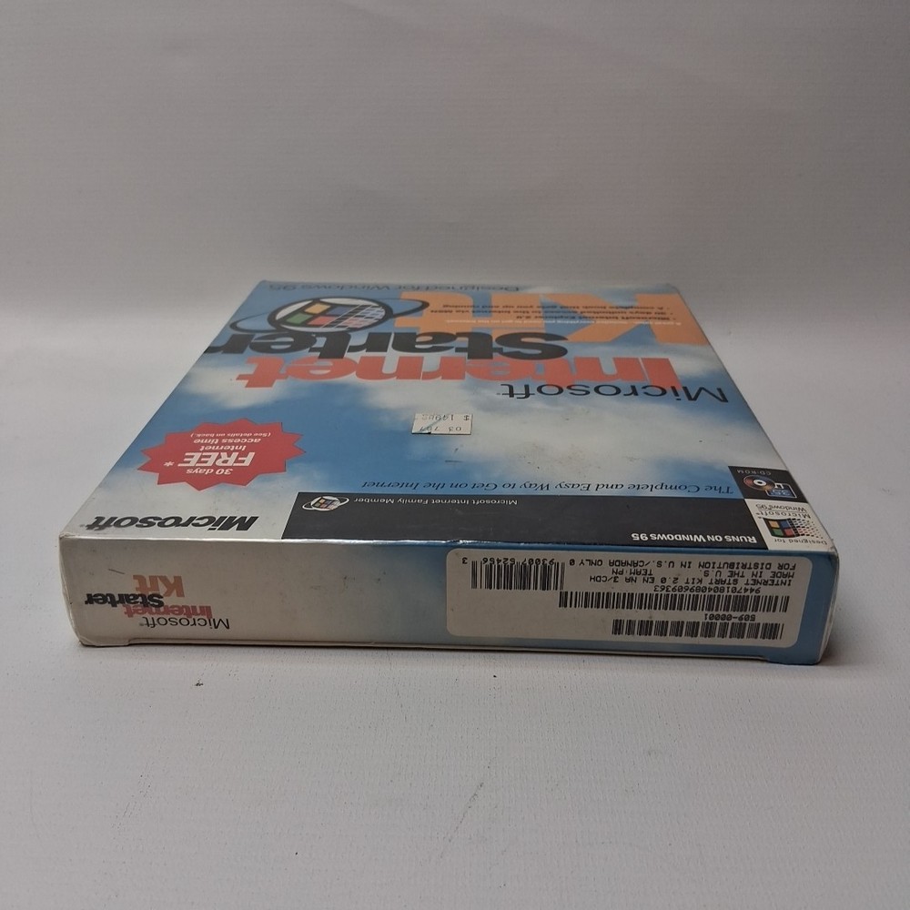 Microsoft Windows 95 CD-ROM Internet Explorer Starter Kit with Box, 1996