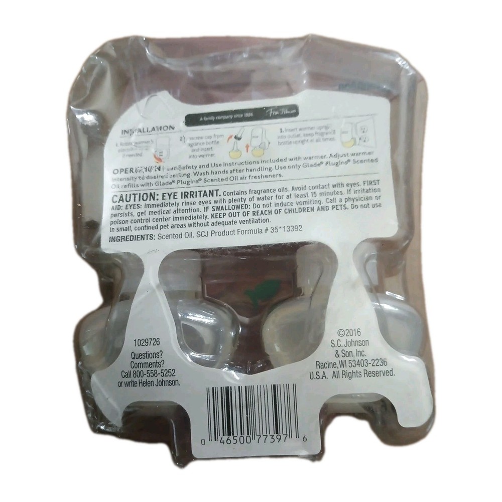 Glade Plugins Cozy Cider Sipping 2 Count Scented Oil Refills Apple Cinnamon