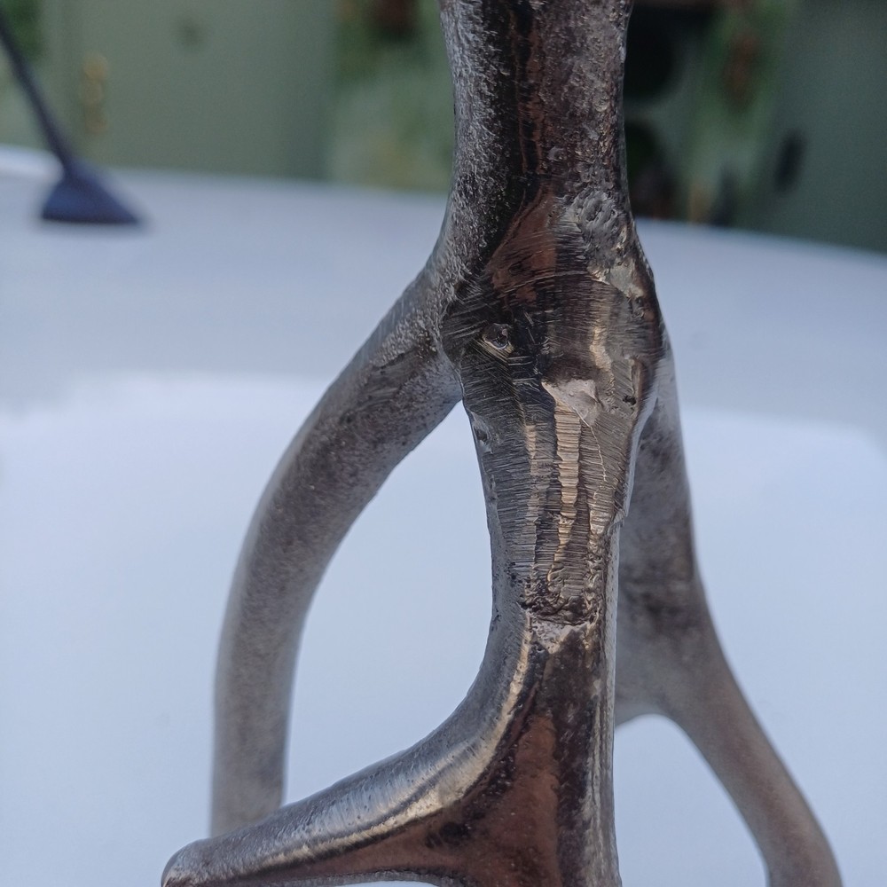 Antler horn candlesticks