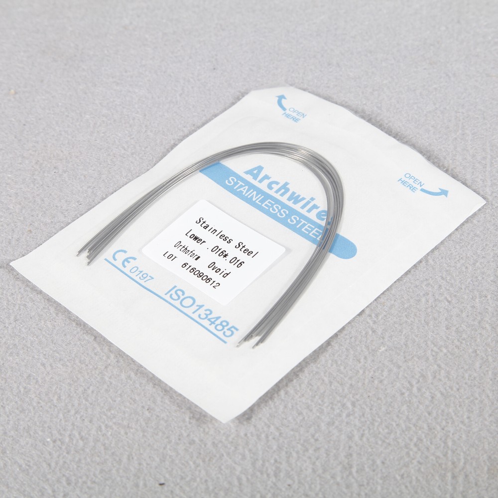 Sale Ortho Arch Wire Super Elastic Niti/ Round Rectangular Ovoid/Oval