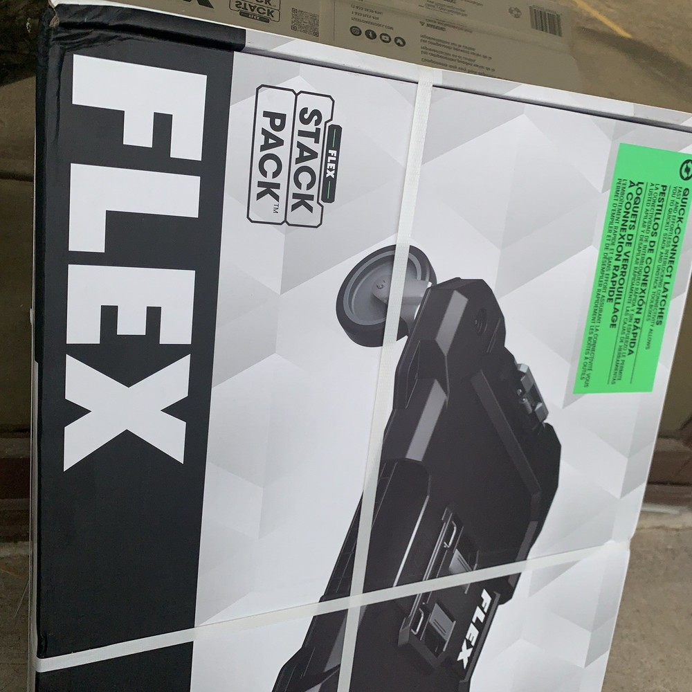 Flex FS1701 Stack Pack Dolly 250 lb Capacity with 360Â° Casters