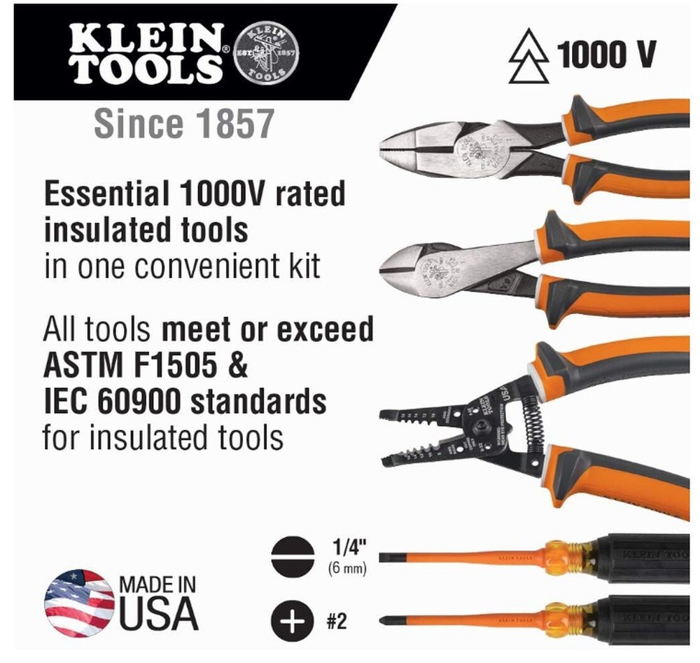 1000V Insulated Screwdriver Tool Set 5PCS Tools Set