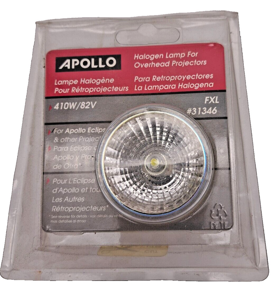 Apollo Halogen Lamp 410W/82V FXL 31346 Apollo Eclipse