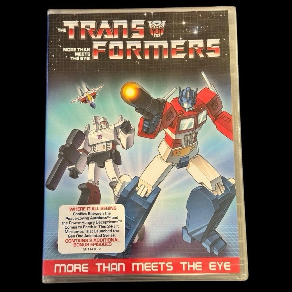 NWT Transformers: More Than Meets the Eye (DVD, 2009)