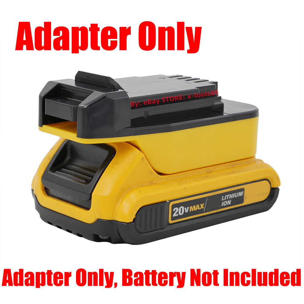 1 fits Dewalt 20V MAX Battery Convert To for Black+Decker 20V MAX System Adapter