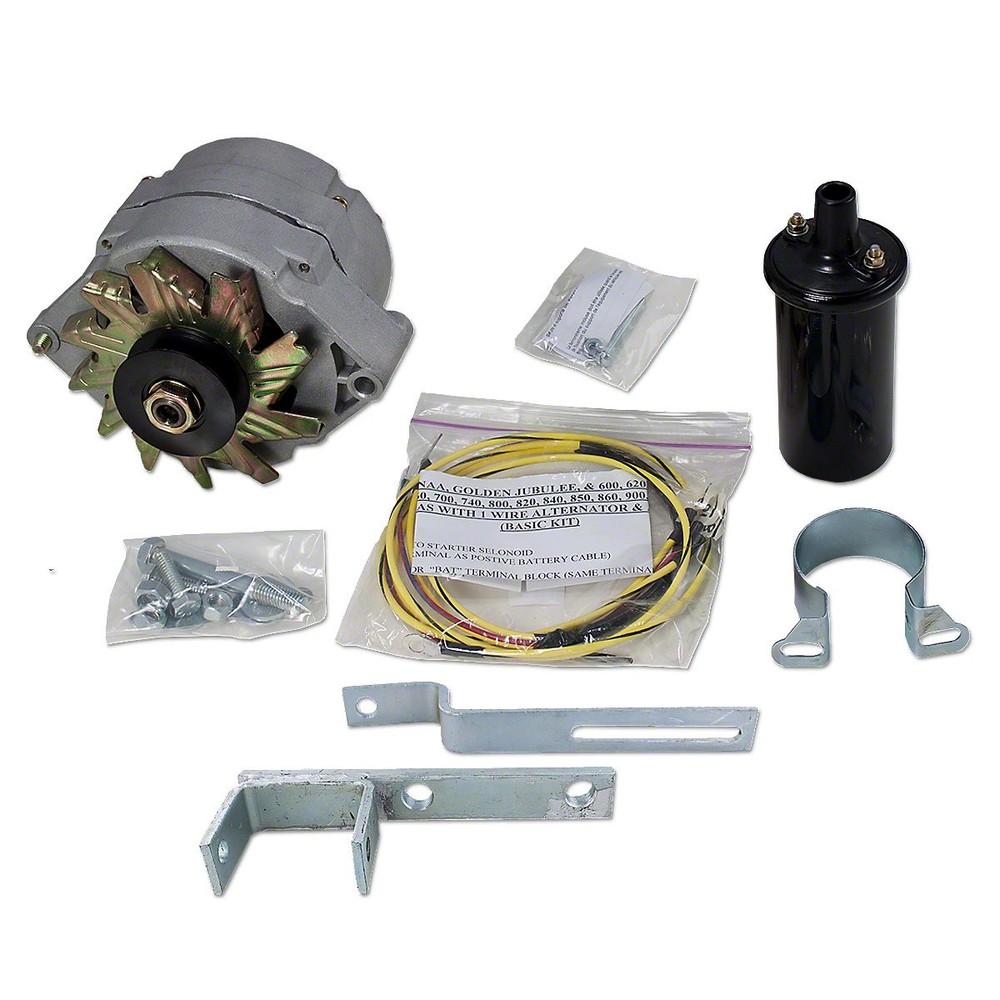 Alternator Conversion Kit negative ground systems Fits Ford NAA Jubilee Tractor