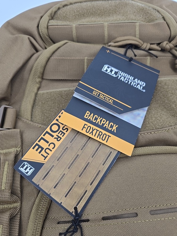 Highland Tactical Foxtrot Extra Large Backpack – Desert
