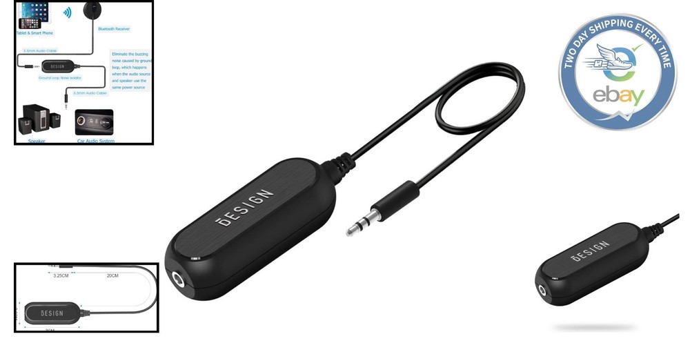 Compact Ground Loop Noise Isolator for Car Audio & Home Stereo Systems