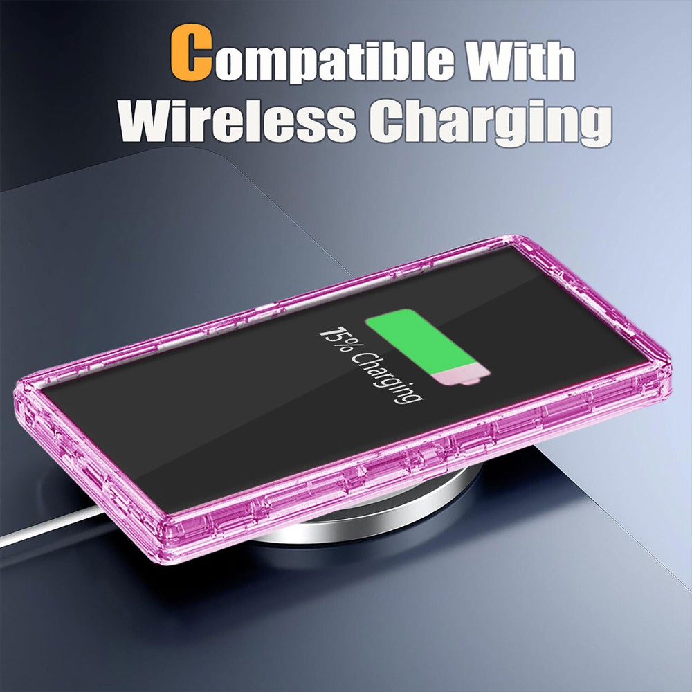 For Samsung Galaxy Note9 Clear Heavy Duty Case Shockproof Phone Cover
