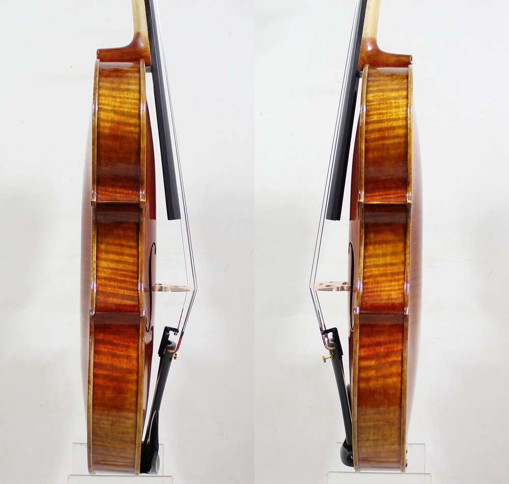 Master Performance!A Strad Viola Copy,16 inch,#8877 Aubert bridge