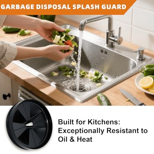 Garbage Disposal Splash Guard 3 3/8" for InSinkErator Evolution Series, Noise