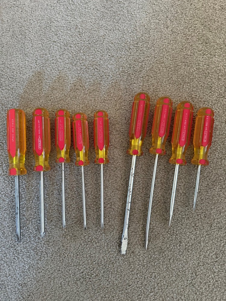 Stanley philips and screwdrivers
