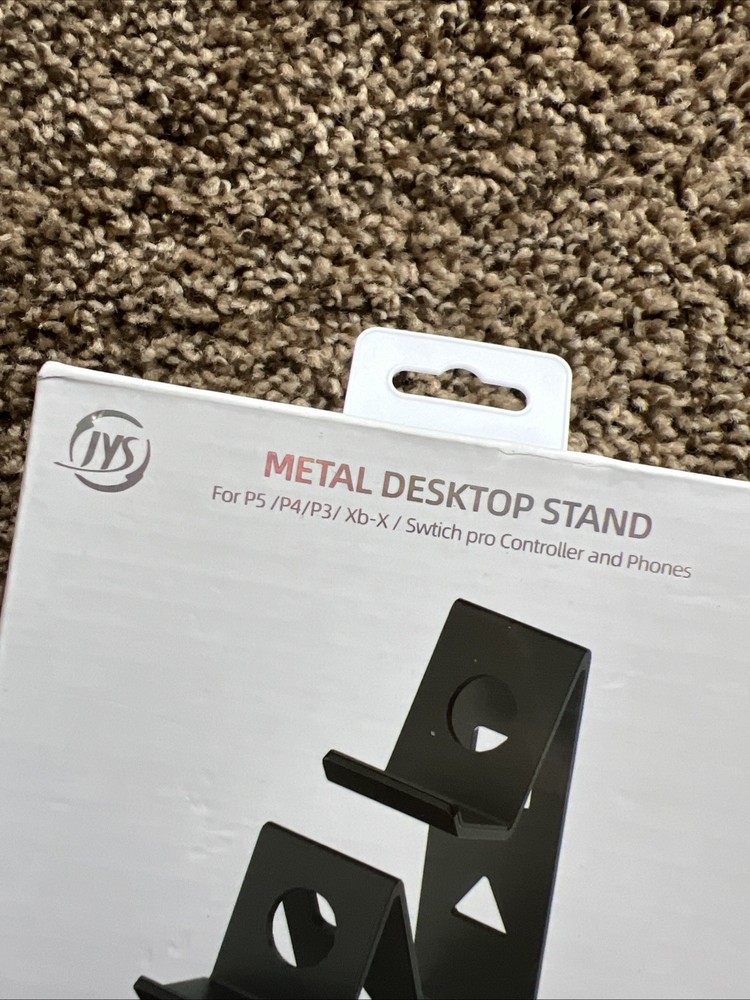 Game Controller Organizer Stand | Gamepad Holder for PS5 PS4 Xbox – Black