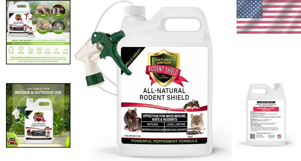 Peppermint Rodent Repellent Spray
