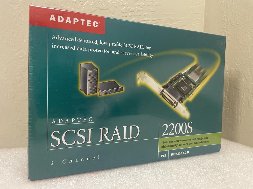 ADAPTEC 2200S SCSI RAID 2-CHANNEL PCB