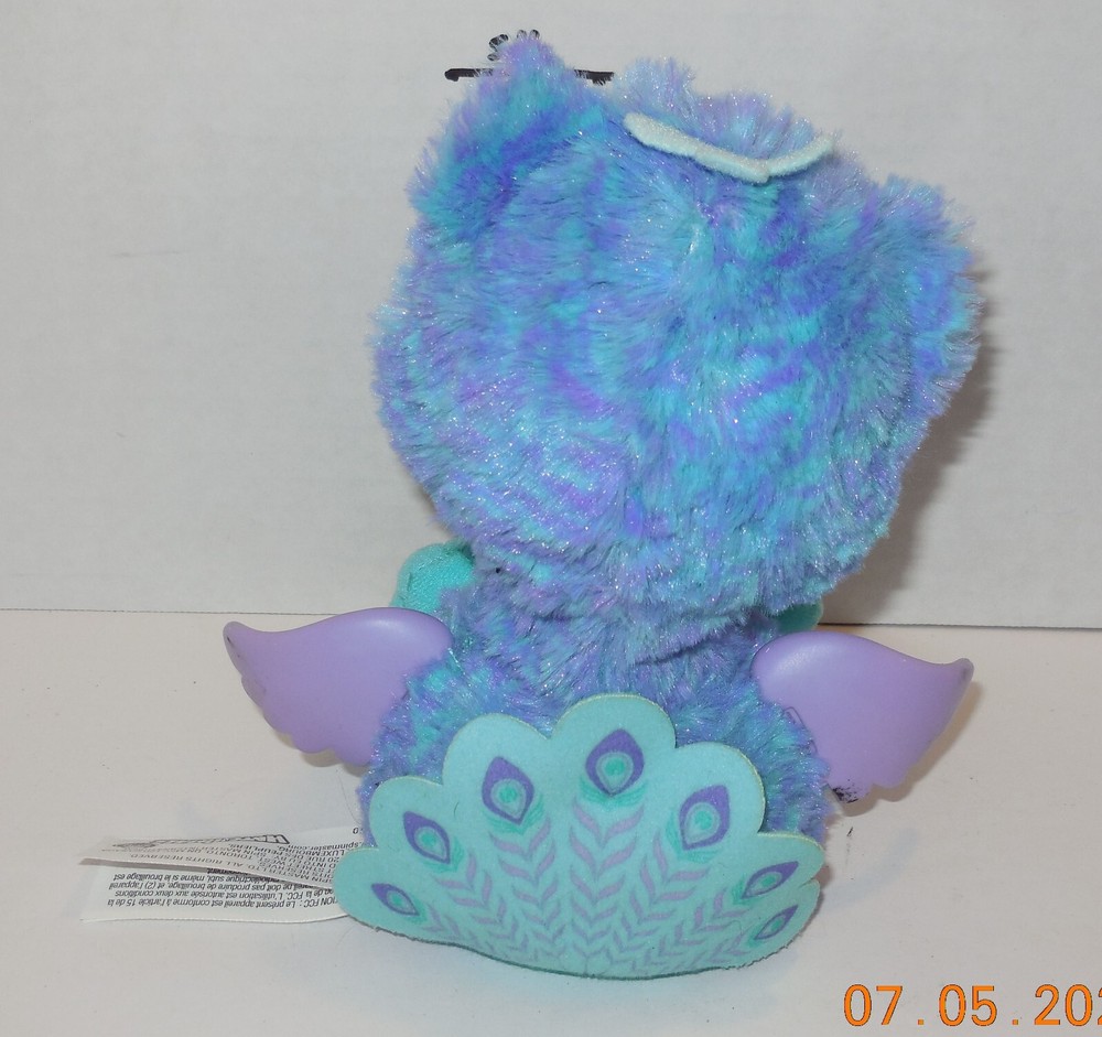 Hatchimals Interactive Creature Surprise Giraven Hatched Cyan 6" Blue