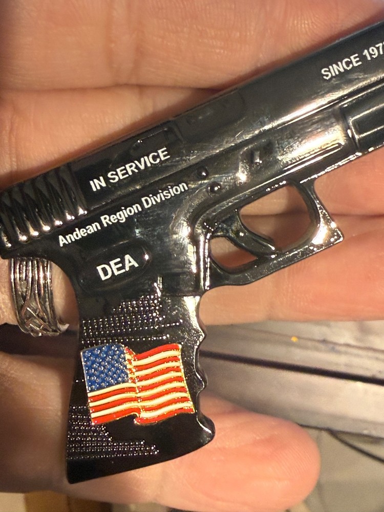 DEA Glock Challenge Coin Andean Division