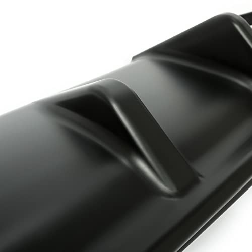 Rear Diffuser Compatible with 2014-2017 Infiniti Q50 Bumper Lip Spoiler Black