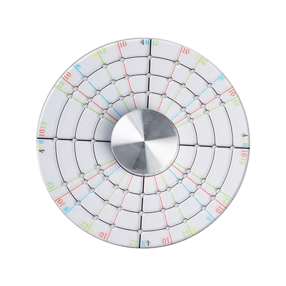 Circle Marking Disc Precise Division Pottery Tool Compact Size for Home Workshop