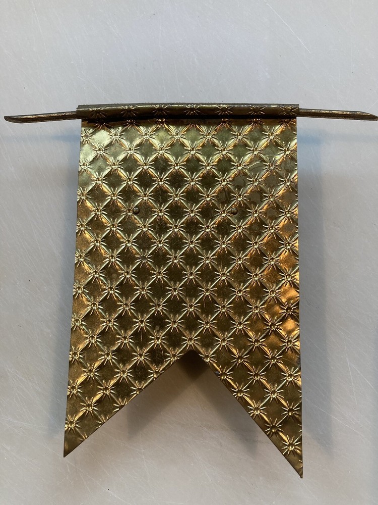 Antique Victorian Brass Match Holder