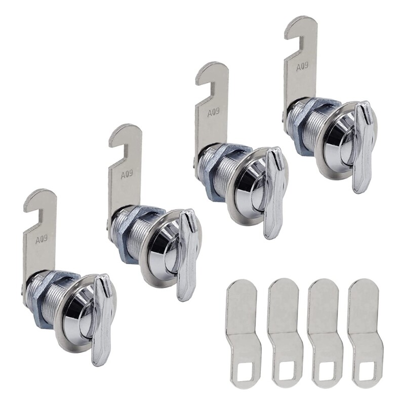 Keyless Thumb Turn Cams Lock Latches Compartment Lock for Cabinets Mailbox