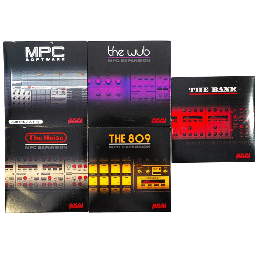 Akai Professional MPC Renaissance Production Controller with 5 Sound Library CDs