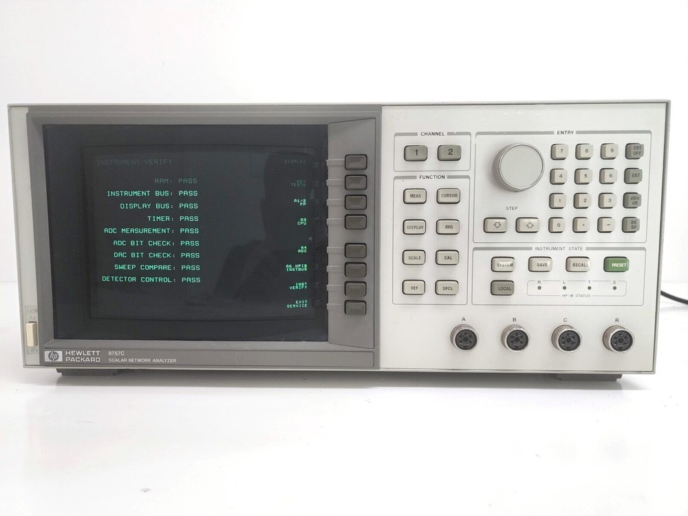 Keysight 8757C with Option 001, Scalar Network Analyzer