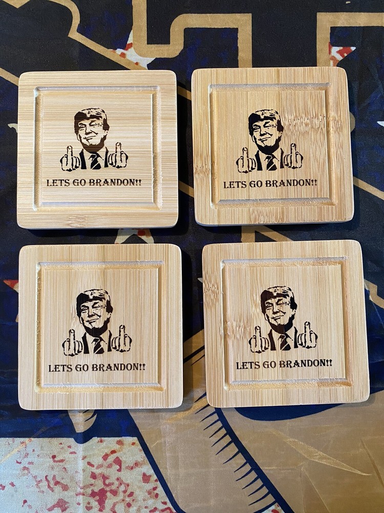 Let’s Go Brandon coasters