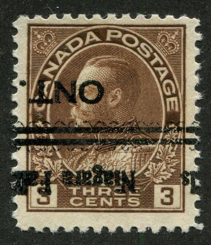 Canada Precancel "NIAGARA FALLS" 3-108-I