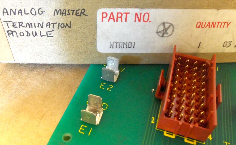 NEW ABB BAILEY NTAM01 | NETWORK 90 TERM. MODULE ANALOG MASTER PCB 6637054A1
