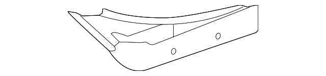 Genuine GM Passenger Side Body Side Outer Panel Rear Extension 92257147