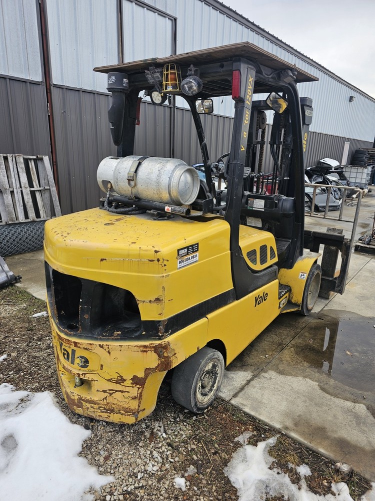 2017 Yale Glc120vx 12,000lb TWO STAGE