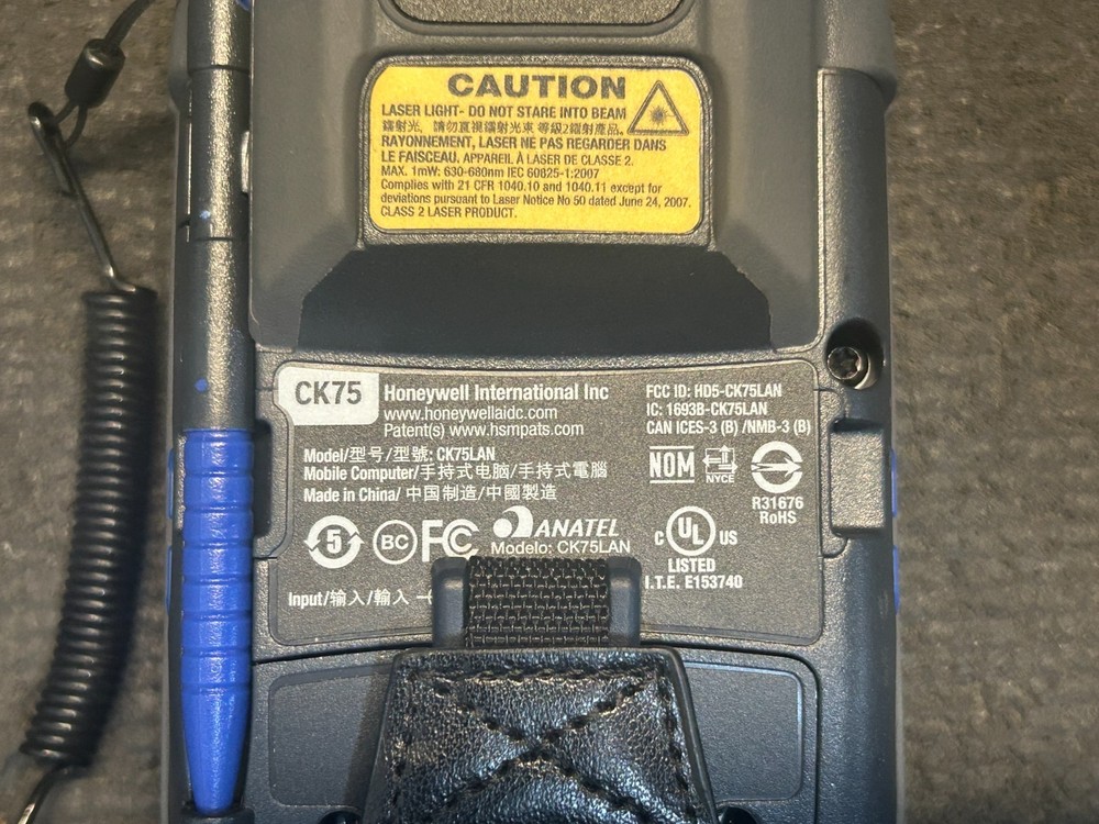 Honeywell CK75 CK75LAN Mobile Handheld Computer CK75AA6MN00A6400