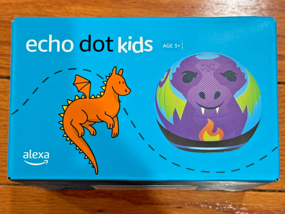 🔥NEW 🔥 Amazon Echo Dot Kids 5th Gen Smart Speaker Parental Control - Dragon