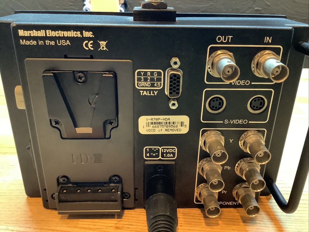 Marshall V-R70P-HDA 7" LCD ViewFinder