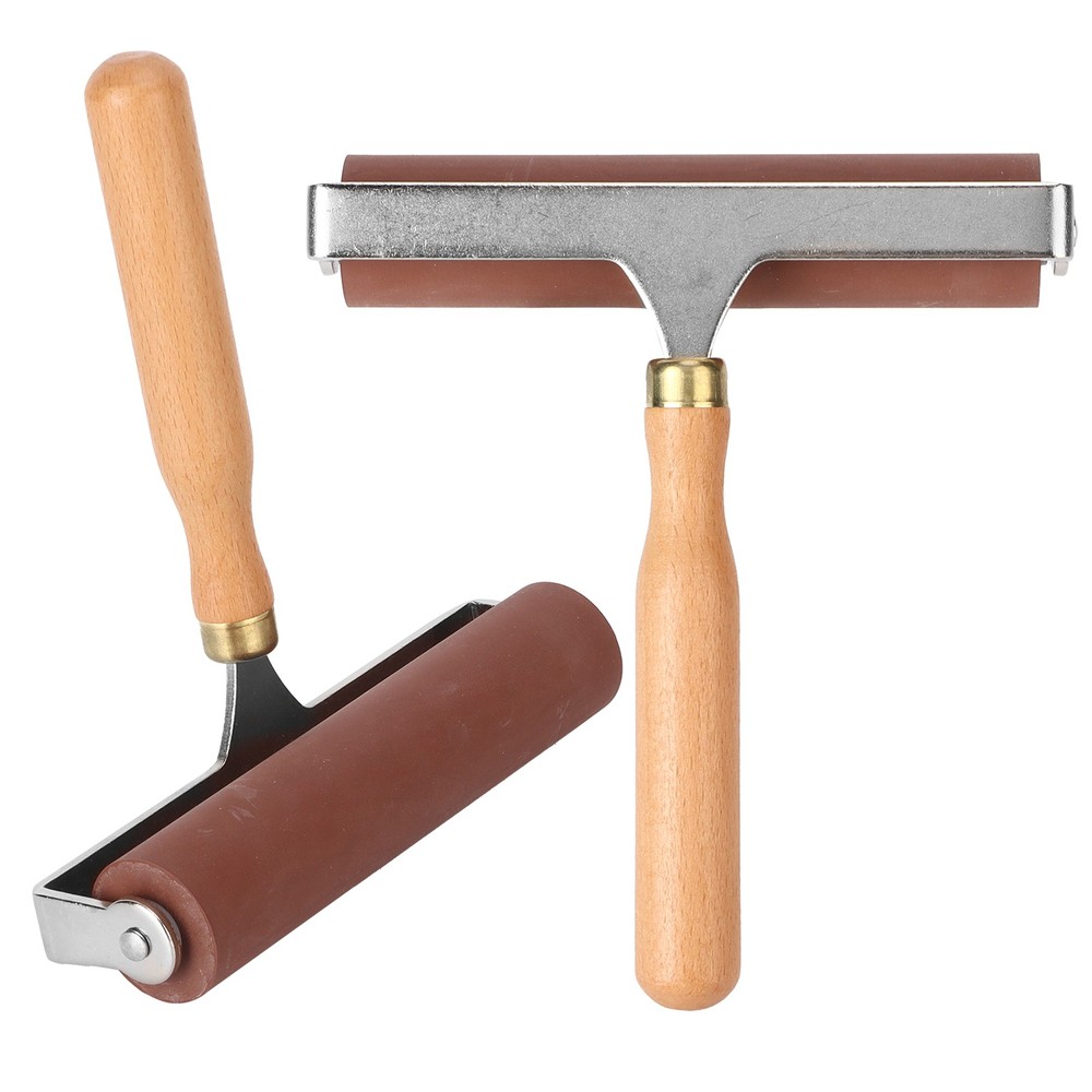 3 Pack Soft Rubber Brayer Rollers For Printmaking Scrapbooks